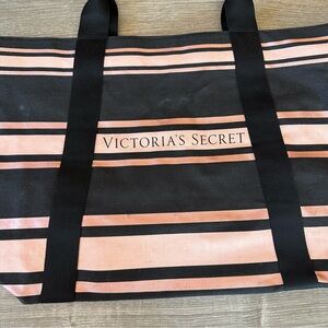 Victoria's Secret Pink and Black Tote